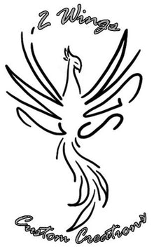 2 Wings Custom Creations logo